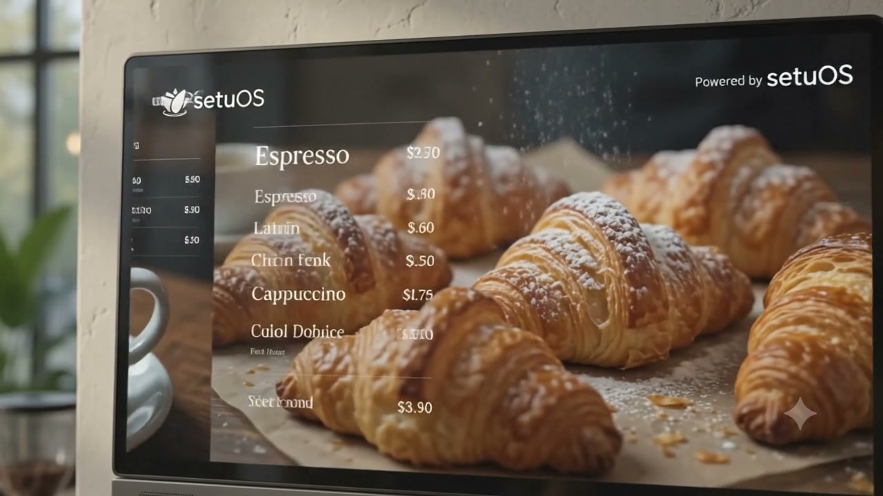 Digital menu boards